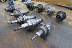 CAT 40 Tool Holders, (10) Assorted