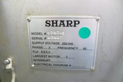 Sharp 1340VS Variable Speed Engine Lathe with Chucks and Steady Rest