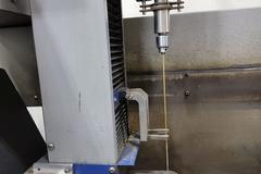 EDM DrillMate Model 430i CNC EDM Drill/Hole Popper with 22 Station Electrode Rack, Dielectric System and Filtration