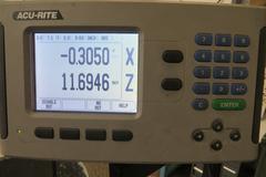 Sharp 1340VS Variable Speed Engine Lathe with Chucks and Steady Rest