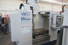 Milltronics VM20 CNC Vertical Machining Center, Series D, Centurion 8200 CNC Control