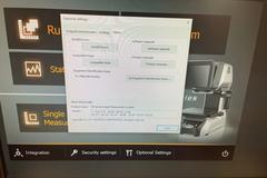 Keyence Model IM-7501 Image Dimension Measurement System With 7020 Head, Controller, Keyboard, Mouse