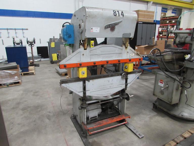 Machines Used DiAcro 1848 12Ton HydraMechanical Press Brake with