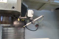 Haas VF-5/50TR 5-Axis CNC Vertical Machining Center w 210mm Built-In Trunnion Table, 30 Station Tool Changer, 50 Taper, with Probing and TSC