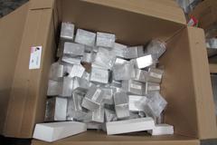 Dozens of New 4" x 5" x 3" Aluminum Tubs