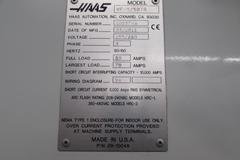 Haas VF-5/50TR 5-Axis CNC Vertical Machining Center w 210mm Built-In Trunnion Table, 30 Station Tool Changer, 50 Taper, with Probing and TSC
