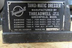 Machines Used | (2) Threadwell Tangi-Matic Angle Wheel Dressers