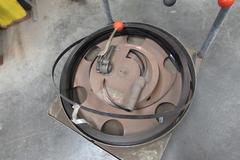 Banding Cart with Tools and 5/8" Metal Banding. 