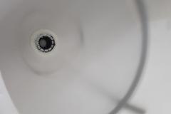 Poly 30-Gallon Cone Bottom Media Hopper with Valve and Cart