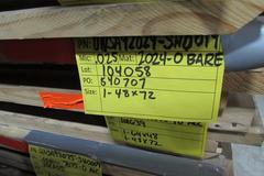 Assorted 4' x 6' and Smaller Sheet Metal with Types and Sizes in Photos