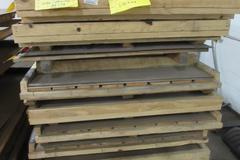 Assorted 4' x 6' and Smaller Sheet Metal with Types and Sizes in Photos