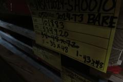 Assorted 4' x 6' and Smaller Sheet Metal with Types and Sizes in Photos