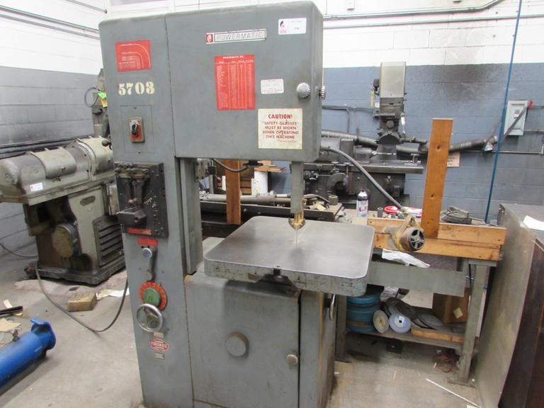 PowerMatic Model 87, Vertical Bandsaw with Blade Welder/Grinder