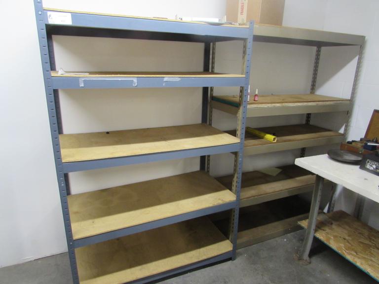 (2) Shelves No Contents