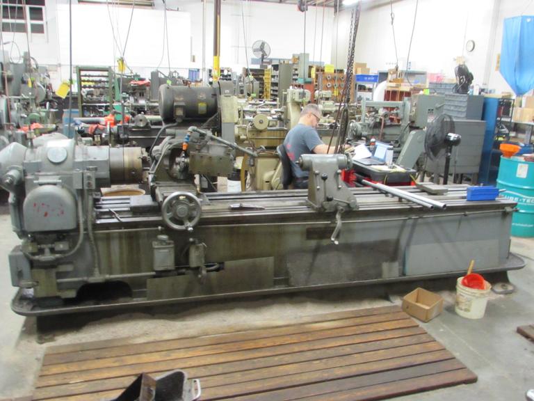 Lees Bradner HT 12" x 102" Thread Milling Machine