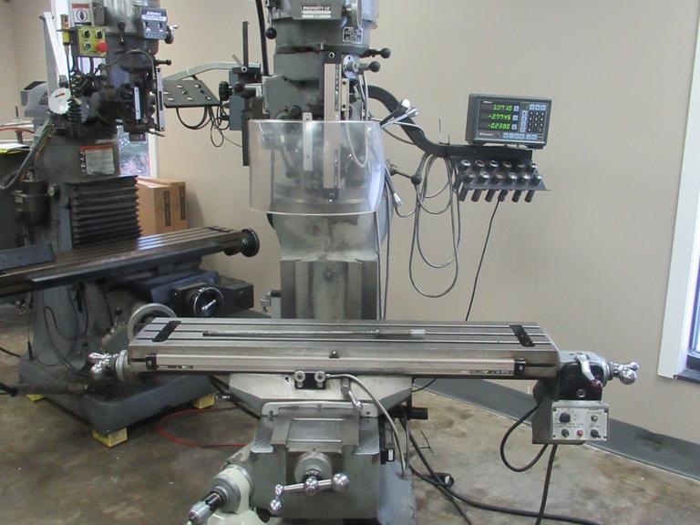 Bridgeport Series I Variable Speed Vertical Knee Mill with Mitutoyo 3