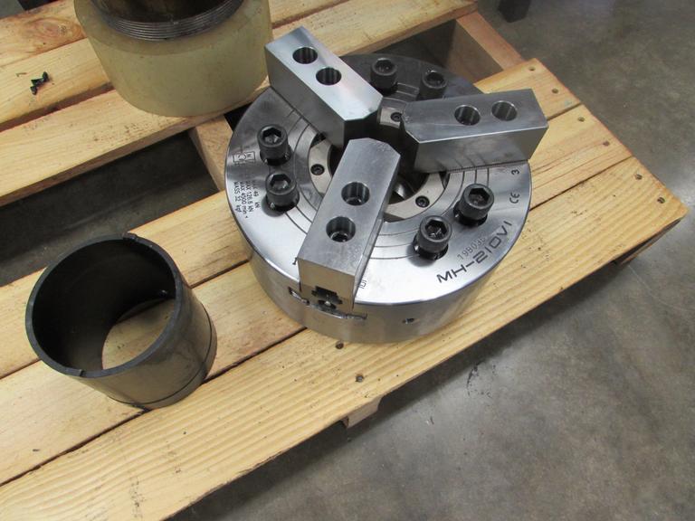 Samchully MH-210VI 10" 3-Jaw CNC Lath Chuck, 4500 Max RPM