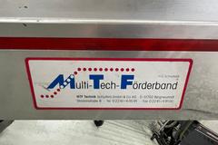 Multi-Tech-Forderband 11" Wide x 76" Portable Parts Conveyor