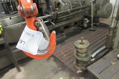 CM 1/2-Ton Manual Chain Hoist with 15' I-Beam, and Trolly