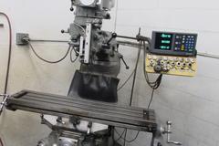 Sharp LMV Variable Speed Vertical Mill with Acu-Rite 3-Axis DRO, Servo Power Feed and more