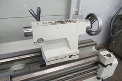 Milltronics Partner HML1660 16" x 60" Engine Lathe with Newall 2-Axis Digital Readout, 3-Jaw Chuck, Collet Chuck, Tailstock, and more.