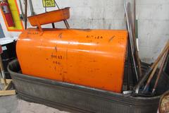 250-Gallon (Approximate) Waste Oil Tank with Containment Tank