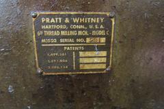 Pratt & Whitney Model C 6" x 60" Thread Milling Machine