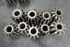 (9) Hobs  5 DP, Various Pressure Angles