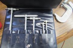 Inspection Tools Including: Standards, Micrometers, Test Indicators, Inside Micrometer, Inspection Balls, Mag Base, Custom Fixtures & More
