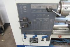 Milltronics Partner HML1660 16" x 60" Engine Lathe with Newall 2-Axis Digital Readout, 3-Jaw Chuck, Collet Chuck, Tailstock, and more.