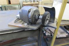 Steel Top Work Bench with Single End Buffer, Lower Shelf with Single End Buffer and Hand Files