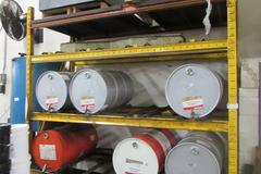 Machines Used | (1) Section of Drum Racking with Various Oils
