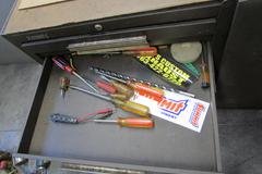 Kennedy 11-Drawer Portable Work Cabinet with Conents