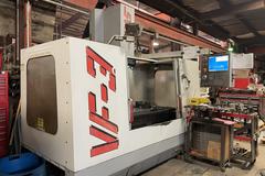 Haas VF-3 CNC Vertical Machining Center w Upgraded MainCon Control (2017) w P Cool