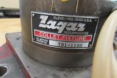 (2) Zagar 5C Pneumatic Collet Fixtures Mounted on Fixture Plate