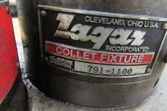 (2) Zagar 5C Pneumatic Collet Fixtures Mounted on Fixture Plate