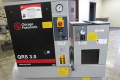 Chicago Pneumatic QRS 3.0 HPD CSA/UL Rotary Screw Air Compressor with Air Dryer