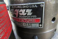 (2) Zegar Pneumatic 5C Collet Fixtures Mounted on Fixture Plate