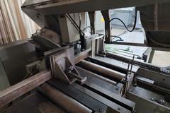 Marvel  Series 15 Model 15A4/M1 15" x 20" Automatic Horizontal Bandsaw with Automatic Shuttle Vise, Variable Blade Blade Speed and Pressure, In-Base Coolant System