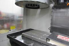 Haas VF-1 CNC Vertical Machining Center with 4th Axis Drive, 2-Speed Gearbox, P-Cool and More