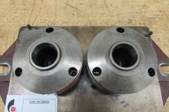 (2) Zegar Pneumatic 5C Collet Fixtures Mounted on Fixture Plate