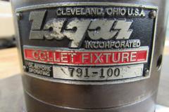 (2) Zegar Pneumatic 5C Collet Fixtures Mounted on Fixture Plate