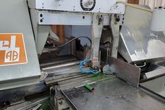 Marvel  Series 15 Model 15A4/M1 15" x 20" Automatic Horizontal Bandsaw with Automatic Shuttle Vise, Variable Blade Blade Speed and Pressure, In-Base Coolant System