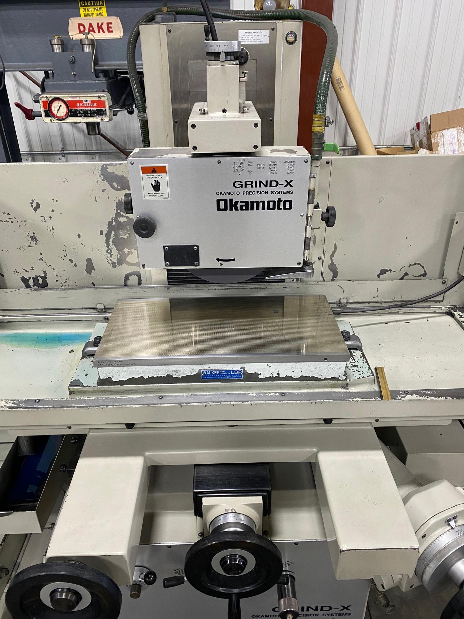 Machines Used | Okamoto Acc12.24ST 3-Axis Hydraulic