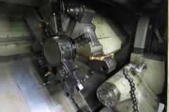 Hardinge Conquest T51 CNC Turning Center w Live Milling, Sub-Spindle, High Pressure Coolant, Spego Bar Feed