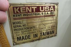 Kent SGS-2040HD 20" x 40" 3-Axis Automatic Hydraulic Surface Grinder with Incremental Downfeed, Over-the-Wheel Dresser