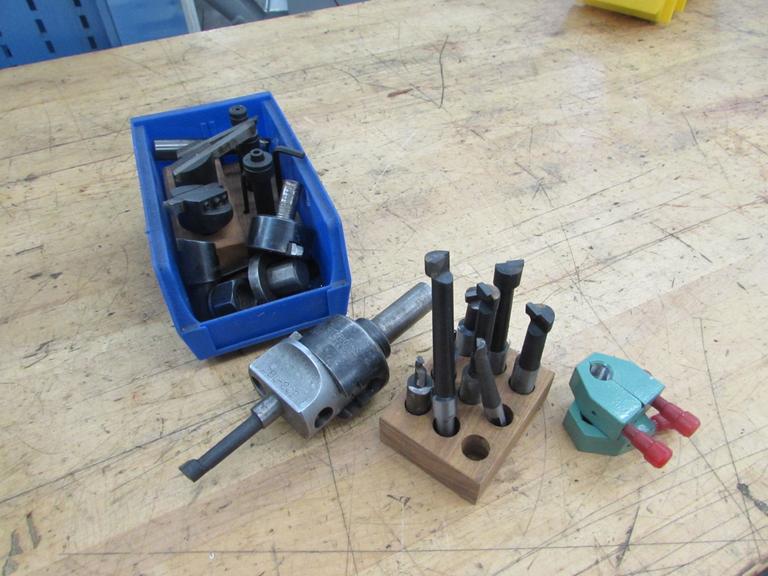 Machines Used Criterion DBL202 Adjustable Boring Head, Boring Bars