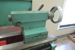 Harrison M300 13" x 28" Engine Lathe with 5C Lever Closer, 6-Jaw Chuck, Aloris Tool Post, Turret Attachment, Tailstock