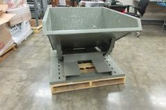 Hippo Hopper Tilting Scrap Hopper 1-2 Yard Capacity, 4,000# Max Capacity, Tilting Mechanism, Fork Slots