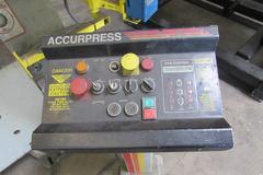 Accurpress 7606-APH-60  CNC Hydraulic Press Brake with Accurpress Single Axis Back Gage and Triad Light Curtain